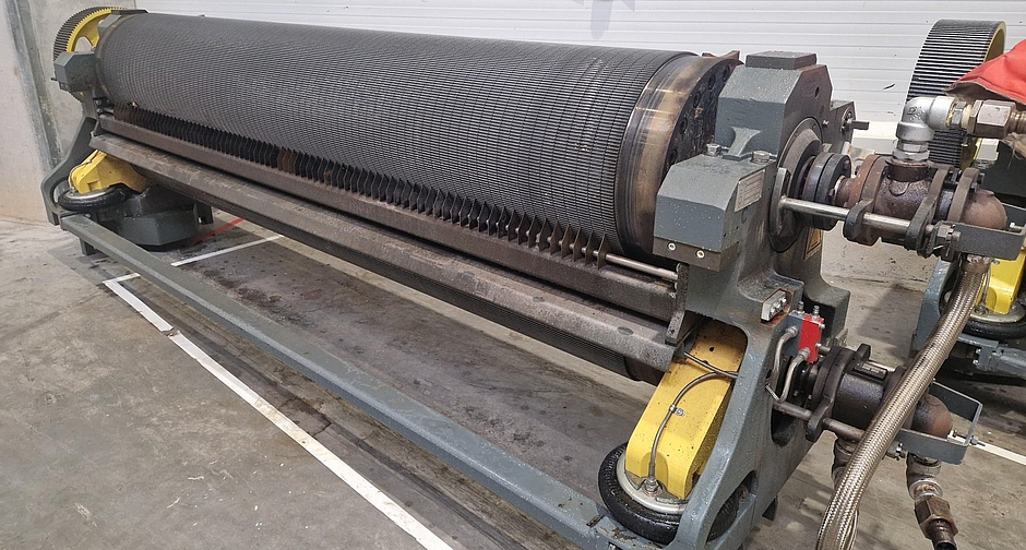 The corrugating module